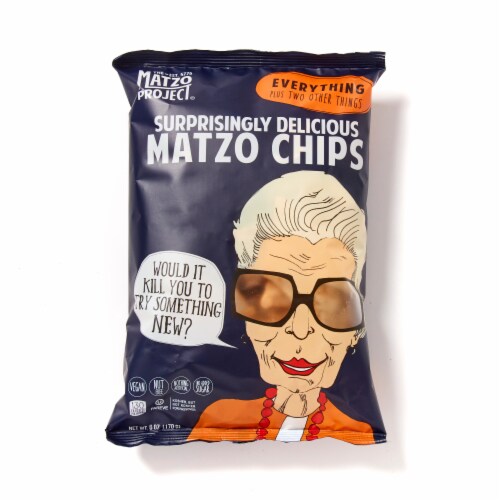 The Matzo Project Everything Plus Two Other Things Matzo Chips Perspective: front