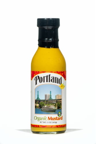 Portland Organic Gluten Free Mustard Perspective: front