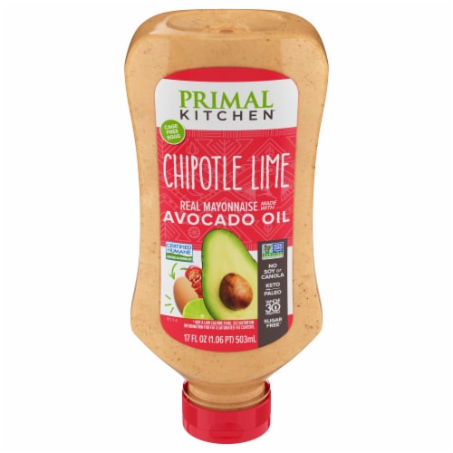 Primal Kitchen Mayo Made with Avocado Oil and Cage-Free Eggs Variety Pack, Original & Chipotle Lime, 12 Ounces, Pack of 2