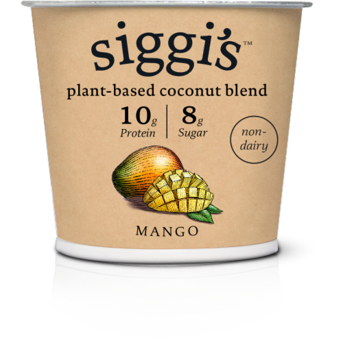 Siggi's® Mango Dairy Free Coconut Yogurt Cup Perspective: front