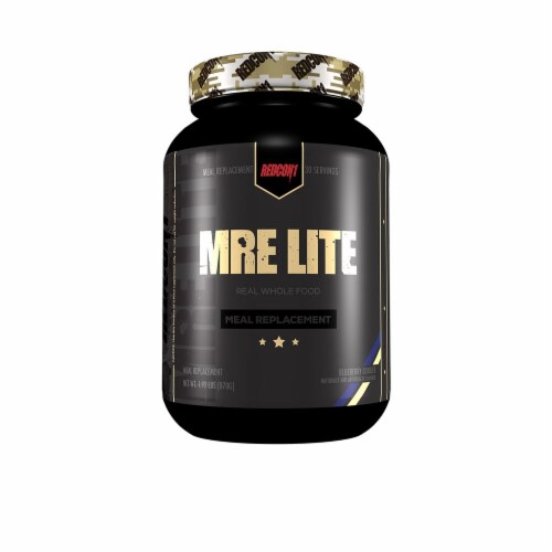 Redcon1  MRE Lite Animal Based Protein   Blueberry Cobbler Perspective: front