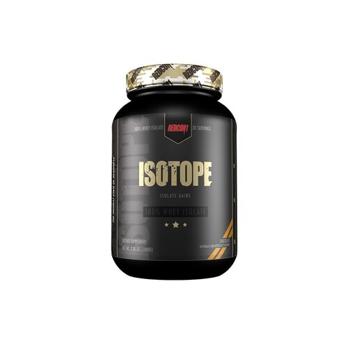 Redcon1  ISOTOPE 100% Whey Isolate   Chocolate Perspective: front