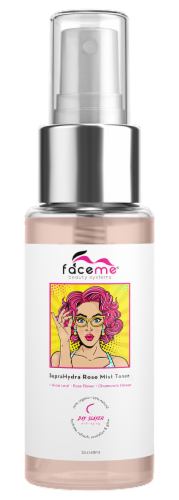 Faceme Rose Water Facial Toner Perspective: front