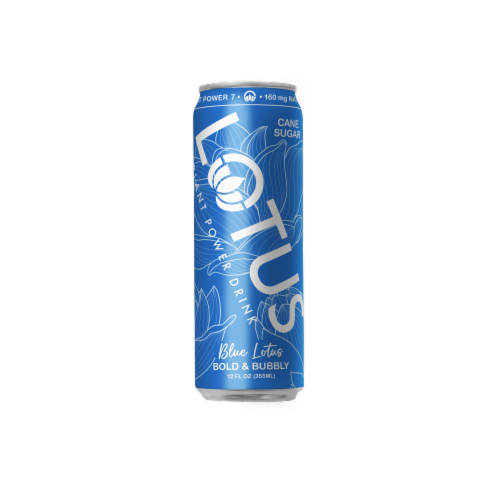 Lotus Cane Sugar Blue Lotus Perspective: front