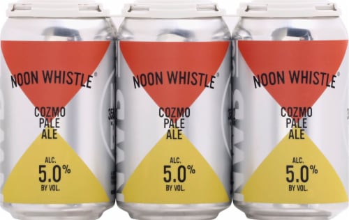 Noon Whistle Cozmo Pale Ale Craft Beer Perspective: front