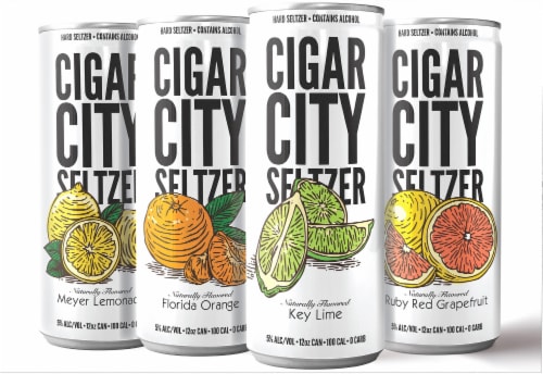 Cigar City Brewing Brewing Hard Seltzer Perspective: front