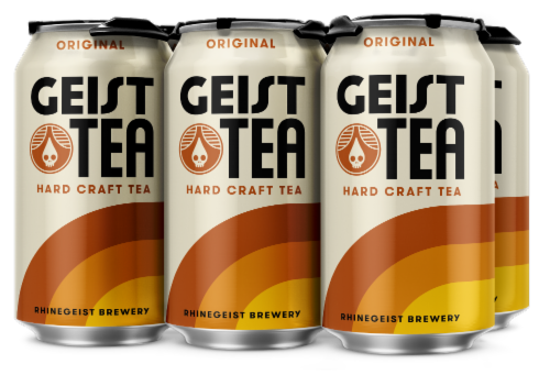 Rhinegeist Geist Tea Hard Craft Tea Perspective: front