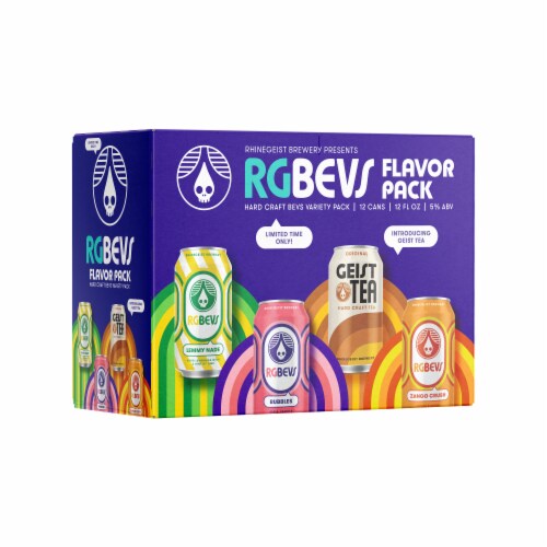 Rhinegeist RGBevs Craft Canned Cocktail Variety Pack Perspective: front
