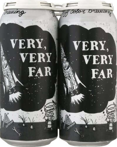 Off Color Brewing Very Very Far Belgian Style Ale Perspective: front