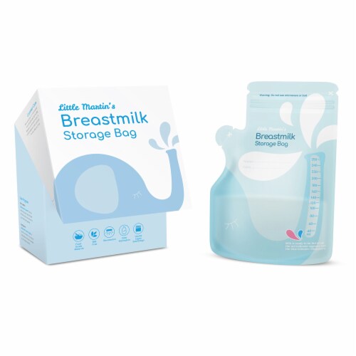 Little Martin's Breast Milk Storage Bags - 60 pcs Perspective: front