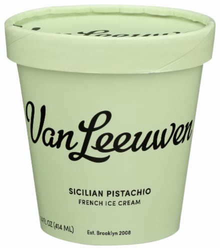 Van Leeuwen Sicilian Pistachio Ice Cream Perspective: front