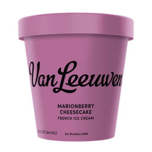 Van Leeuwen® Marionberry Cheesecake French Ice Cream