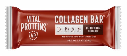 Vital Proteins® Peanut Butter Chocolate Collagen Protein Bars Perspective: front