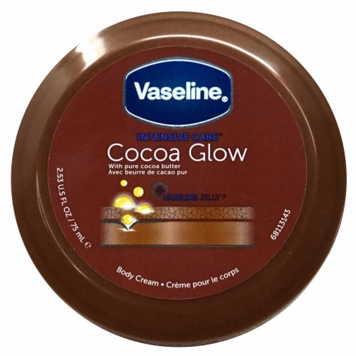 Vaseline Intensive Care Cocoa Radiant Body Cream Perspective: front