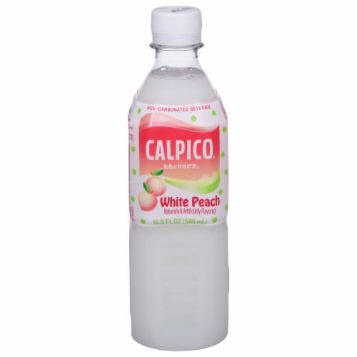 Calpico® White Peach Drink Perspective: front