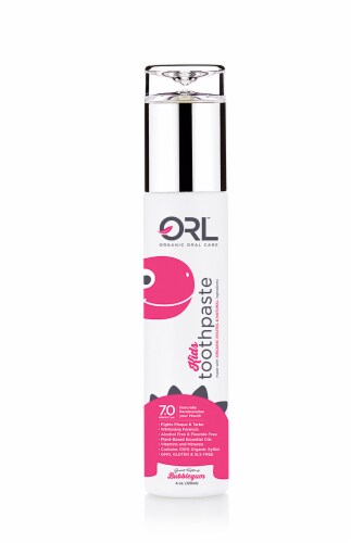 ORL Bubblegum Kids' Toothpaste Perspective: front