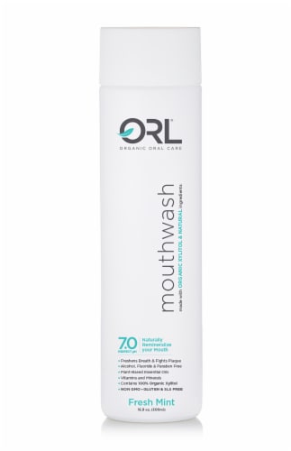ORL Fresh Mint Mouthwash Perspective: front