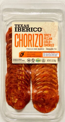 Texas Iberco® Spicy Pecan Cold Smoked Chorizo Perspective: front