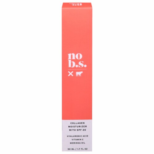 No BS Skincare Moisturizer with SPF 20 Perspective: front