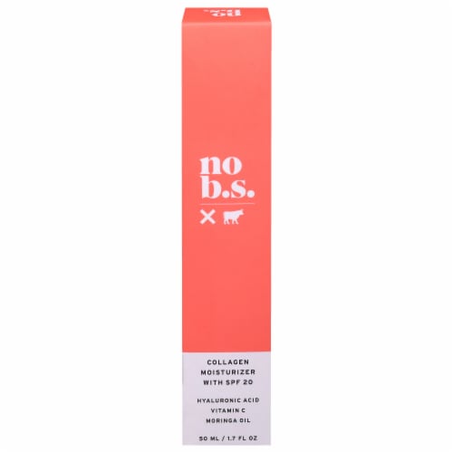 No BS Skincare Moisturizer with SPF 20 Perspective: front