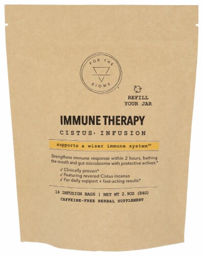 For The Biome™ Immune Therapy Infusion Bags Perspective: front