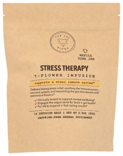 For The Biome™ Stress Therapy Infusion Bags Perspective: front