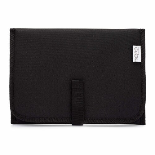 Black travel sales changing mat