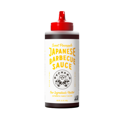 Bachan's® Sweet Pineapple Japanese BBQ Sauce Perspective: front