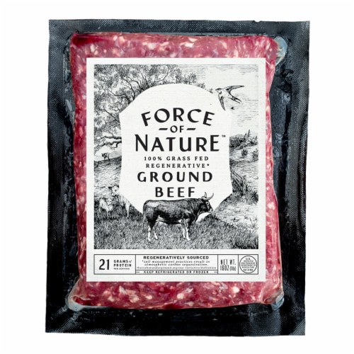 Force of Nature™ Ground Beef Perspective: front