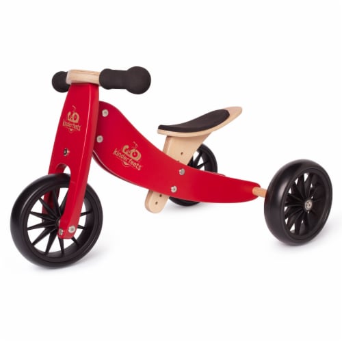 Kinderfeets Tiny Tot Toddler 2 in 1 Balance Bike and Tricycle