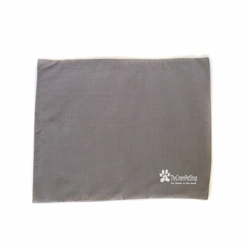 The Green Pet Shop Cool Pet Pad Cover Light Grey Medium Medium