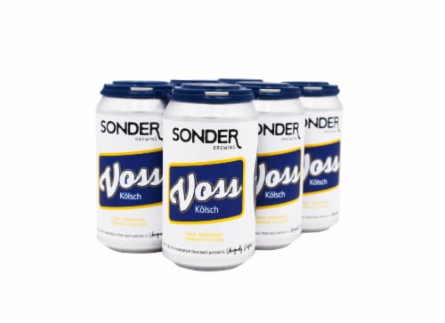 Sonder Brewing Voss Kolsch Beer Perspective: front