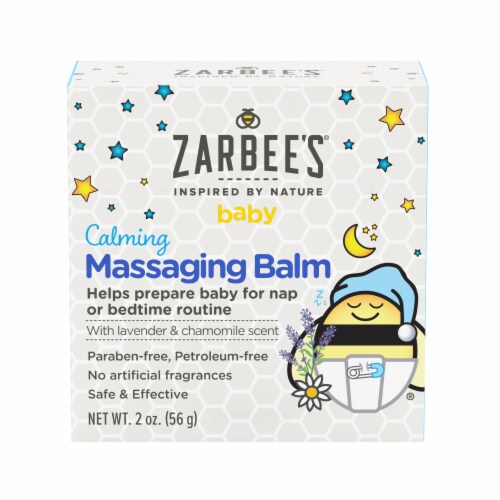 Zarbee's® Baby Calming Massaging Balm Perspective: front