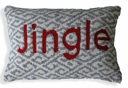 Chicos Home Jingle Throw Pillow Cover Perspective: front