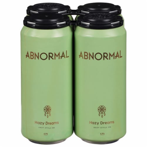 Abnormal Hazy Dreams Hazy Style IPA Perspective: front