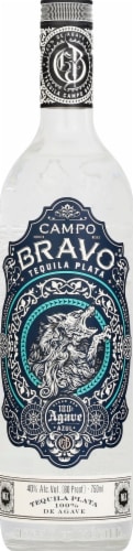 Campo Bravo Plata Tequila Perspective: front