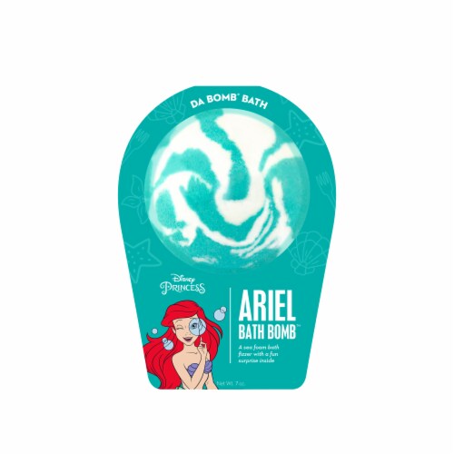 Da Bomb Disney Princess Ariel Bath Bomb Perspective: front
