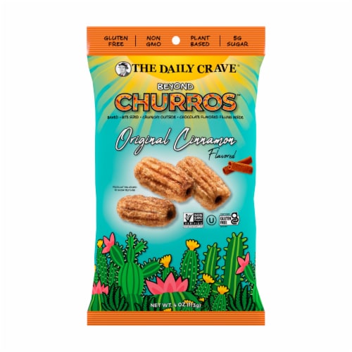 The Daily Crave® Original Cinnamon Beyond Churros Snacks Perspective: front
