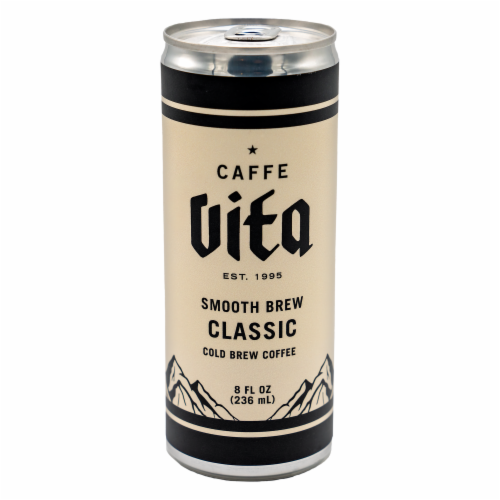 Caffe Vita Smooth Brew Classic Cold Brew Coffee Perspective: front