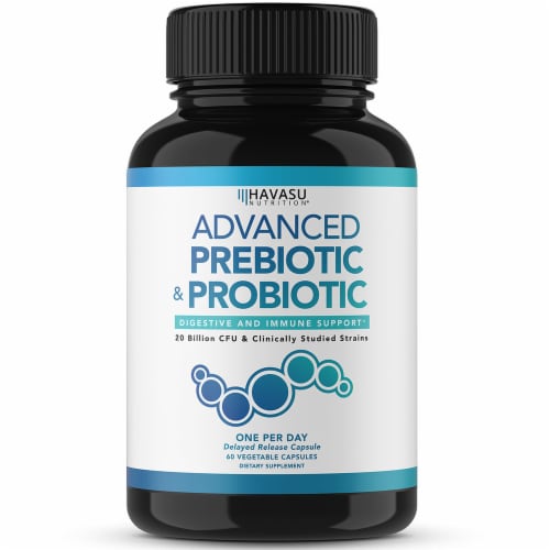 Havasu Prebiotic/Probiotic Supplement Perspective: front