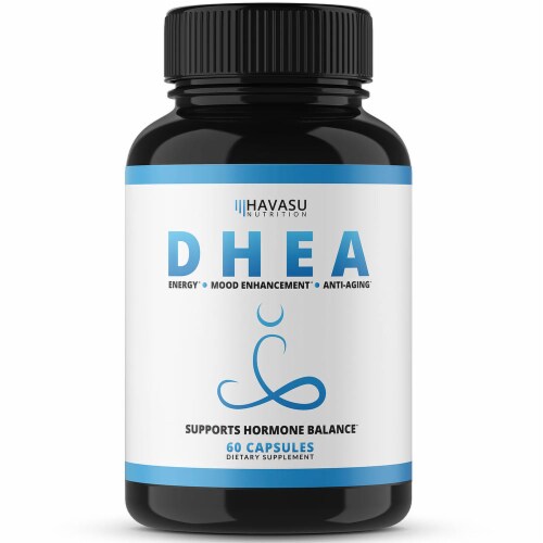 Havasu Extra Strength DHEA Supplement Perspective: front