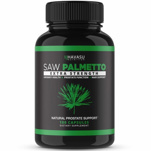 Havasu Nutrition Extra Strength Saw Palmetto Perspective: front