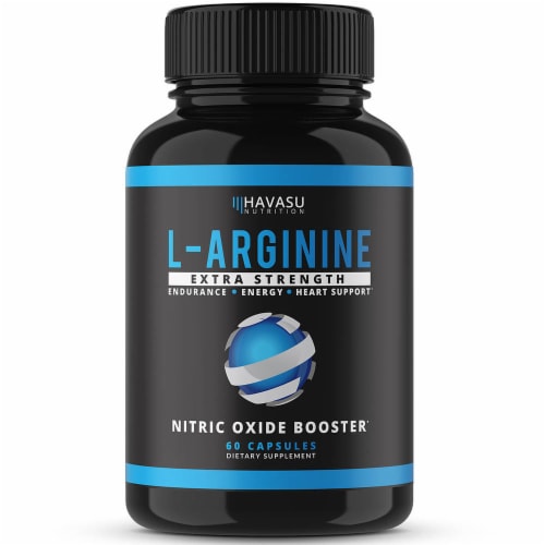 Havasu Extra Strength L-Arginine Supplement Perspective: front