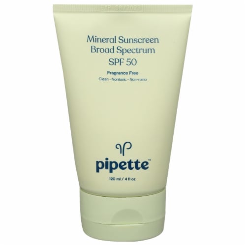 Pipette™ Broad Spectrum SPF 50 Mineral Sunscreen Perspective: front