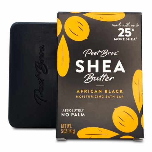 Peet Bros. African Shea Butter Bar Soap Perspective: front