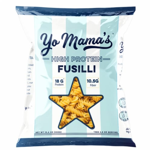 Yo Mama's® High Protein Fusilli Pasta Perspective: front