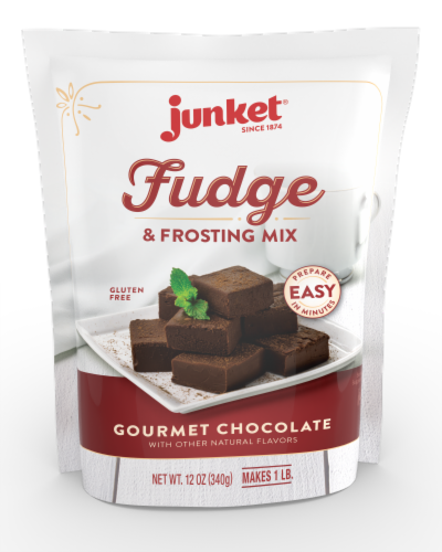 Junket® Gourmet Chocolate Fudge & Frosting Mix Perspective: front