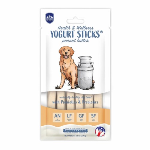 Himalayan Dog Chew 850008942648 4.8 oz Peanut Butter Yogurt Sticks