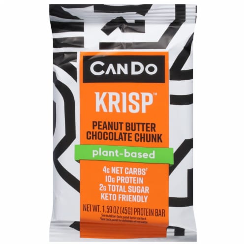 Keto Krisp™ Peanut Butter Chocolate Crunch Plant Based Perspective: front