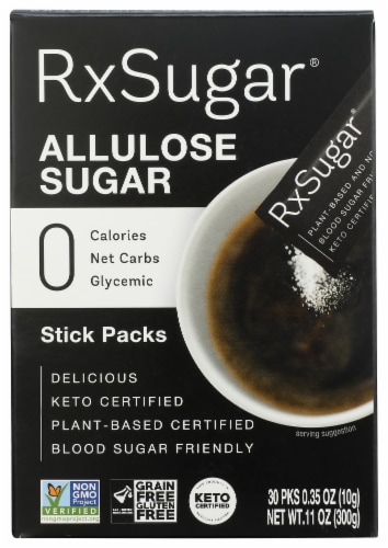 RxSugar® Sugar Sticks Perspective: front